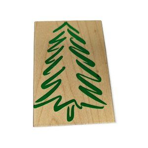 Hero Arts H1274 Bold Holiday Tree Stamp